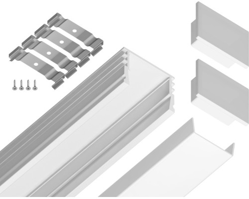Профиль для светодиодной ленты Illumination GP1750WH Ambrella