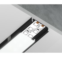 Профиль для светодиодной ленты Illumination GP1800BK Ambrella