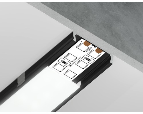 Профиль для светодиодной ленты Illumination GP1800BK Ambrella