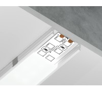 Профиль для светодиодной ленты Illumination GP1800WH Ambrella