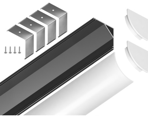 Профиль для светодиодной ленты Illumination GP2100BK Ambrella