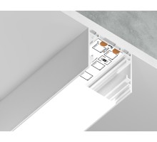 Профиль для светодиодной ленты Illumination GP2500WH Ambrella