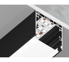 Профиль для светодиодной ленты Illumination GP2550BK Ambrella