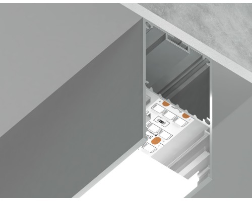 Профиль для светодиодной ленты Illumination GP3000AL Ambrella