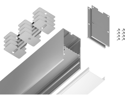 Профиль для светодиодной ленты Illumination GP3000AL Ambrella