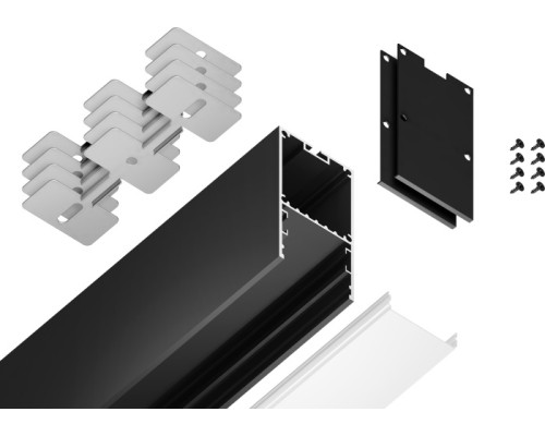 Профиль для светодиодной ленты Illumination GP3000BK Ambrella