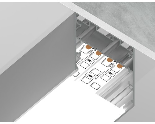 Профиль для светодиодной ленты Illumination GP3050AL Ambrella