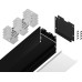 Профиль для светодиодной ленты Illumination GP3050BK Ambrella