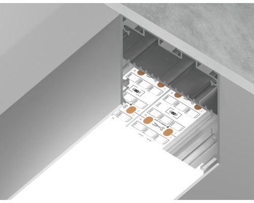 Профиль для светодиодной ленты Illumination GP3100AL Ambrella