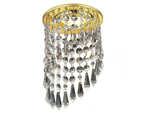 Точечный светильник Хрусталь С Подвесами K2247 CL/G Ambrella