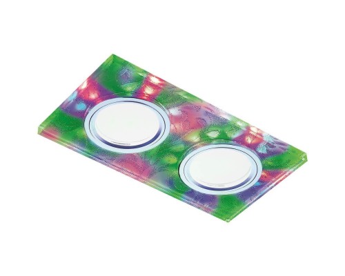 Точечный светильник Декоративные Led+mr16 S234/2 W/CH/M Ambrella