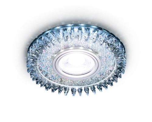 Точечный светильник Декоративные Кристалл Led+mr16 S389 CH Ambrella