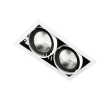 Точечный светильник Cardano Led T812 BK/CH 2*12W 4200K Ambrella