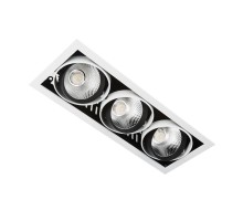 Точечный светильник Cardano Led T813 BK/CH 3*12W 4200K Ambrella