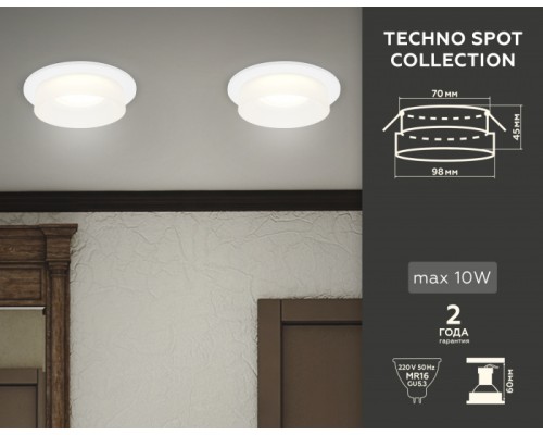 Точечный светильник TECHNO SPOT TN1311 Ambrella