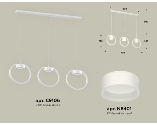 Подвесной светильник TRADITIONAL XB9106155 Ambrella