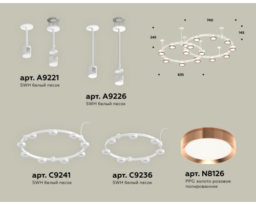 Подвесной светильник TRADITIONAL XR92211160 Ambrella