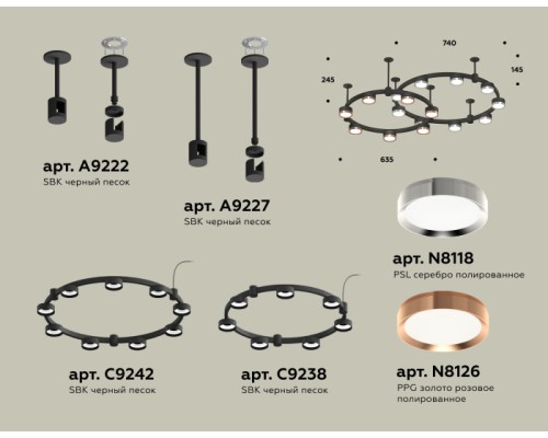Подвесной светильник TRADITIONAL XR92221150 Ambrella