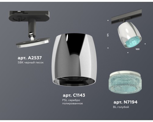 Трековый светильник TECHNO SPOT XT1143010 Ambrella