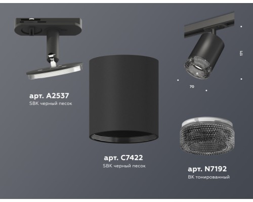Трековый светильник TECHNO SPOT XT7422010 Ambrella