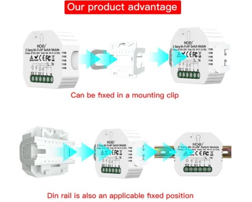 WiFi реле диммер Magnetic track 220 APL.0195.01.02 Aployt