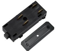 Прямой коннектор питания Magnetic track 220 APL.0280.00.01 Aployt