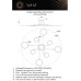 Потолочная люстра Ines APL.043.07.65 Aployt