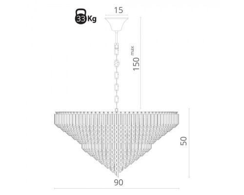 Подвесная люстра Frizzante 1683/01 LM-16 Arte Lamp