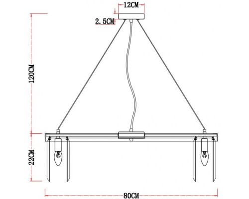 Подвесная люстра Secunda A1003LM-12CC Arte Lamp