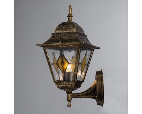 Настенный фонарь уличный Berlin A1011AL-1BN Arte Lamp