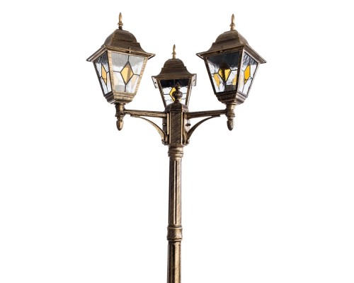 Наземный фонарь Berlin A1017PA-3BN Arte Lamp