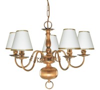 Подвесная люстра Flemish A1020LM-5AB Arte Lamp