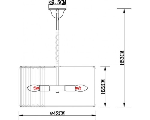 Подвесная люстра Pollux A1033LM-6GO Arte Lamp