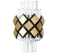 Настенный светильник Amelia A1039AP-2BK Arte Lamp