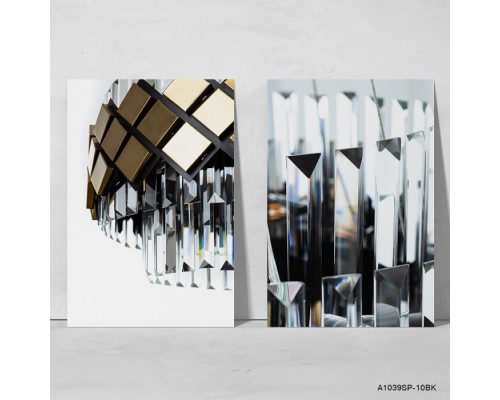 Подвесная люстра Amelia A1039SP-10BK Arte Lamp