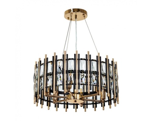 Подвесная люстра Alruba A1043SP-6BK Arte Lamp