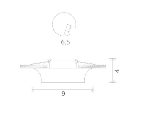 Точечный светильник Cromo A1061PL-1WH Arte Lamp