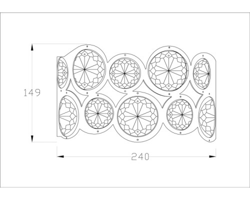 Настенный светильник Sarah A1062AP-2CC Arte Lamp