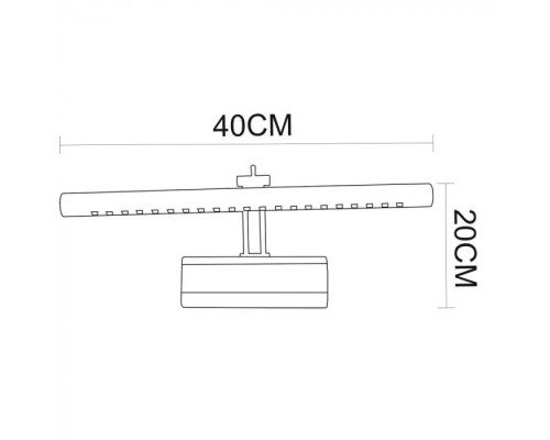 Светильник настенный Picture Lights Led A1105AP-1CC Arte Lamp