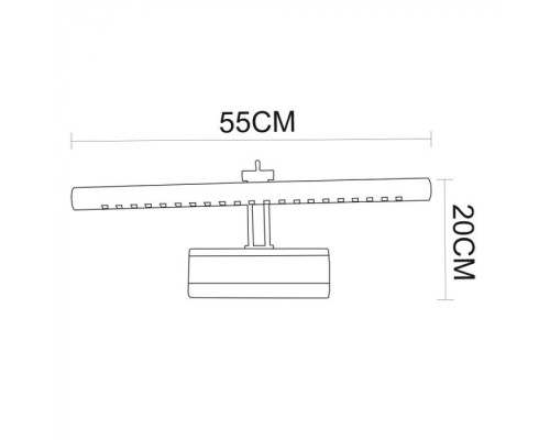 Светильник настенный Picture Lights Led A1107AP-1CC Arte Lamp