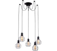 Подвесной светильник Spider A1109SP-5BK Arte Lamp