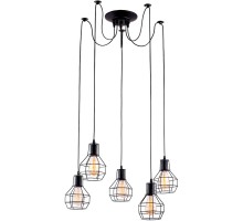 Подвесной светильник Spider A1109SP-5BK Arte Lamp