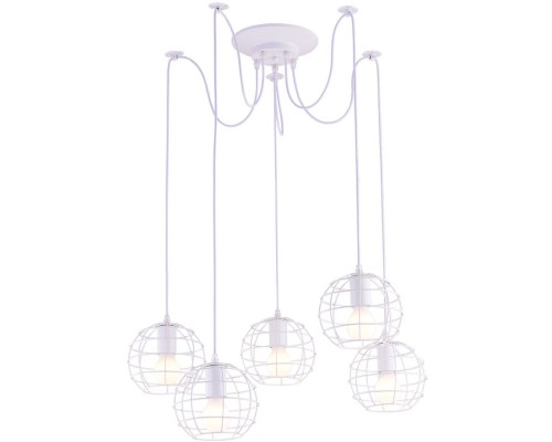 Подвесной светильник Spider A1110SP-5WH Arte Lamp
