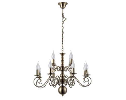 Подвесная люстра Isabel A1129LM-12AB Arte Lamp