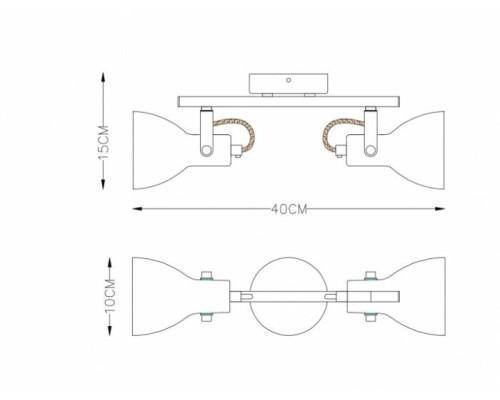Спот Fado A1142AP-2CC Arte Lamp