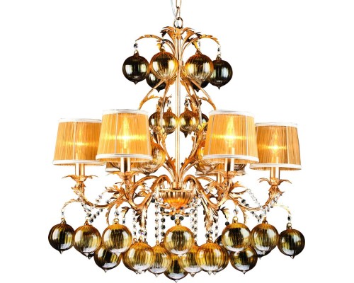 Подвесная люстра Monarch A1199LM-6GO Arte Lamp