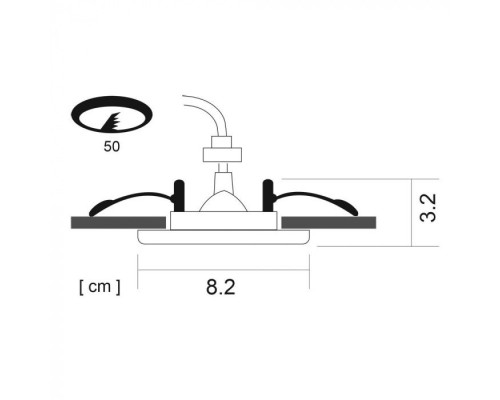 Точечный светильник Praktisch A1203PL-1AB Arte Lamp