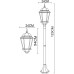 Наземный фонарь Genova A1206PA-1BN Arte Lamp