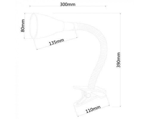 Настольная лампа Cord A1210LT-1BK Arte Lamp