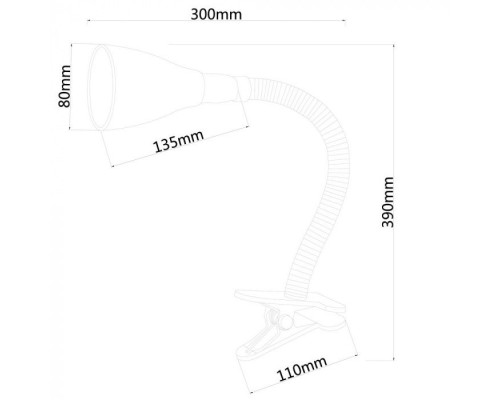 Настольная лампа Cord A1210LT-1GR Arte Lamp